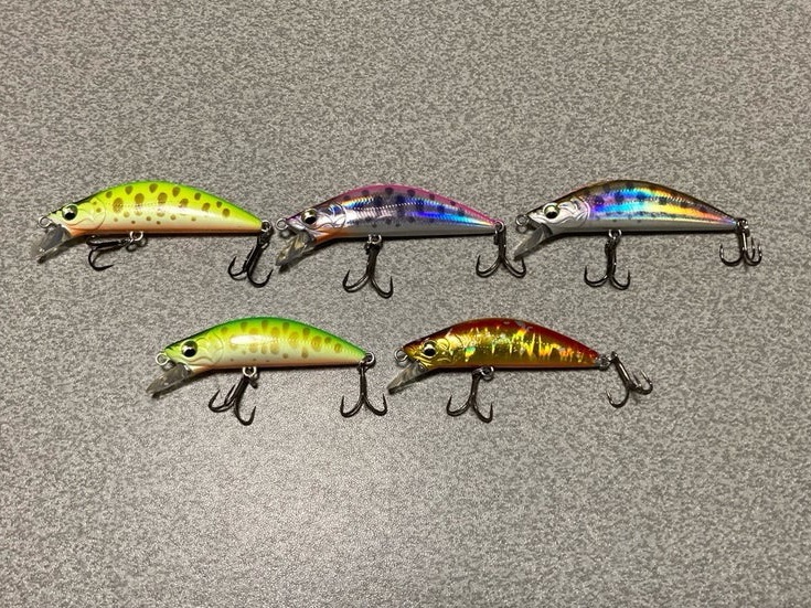 メジャークラフト エデン45ｓ　45ｓｓ　50ｓ　50ｈ　渓流トラウトミノー