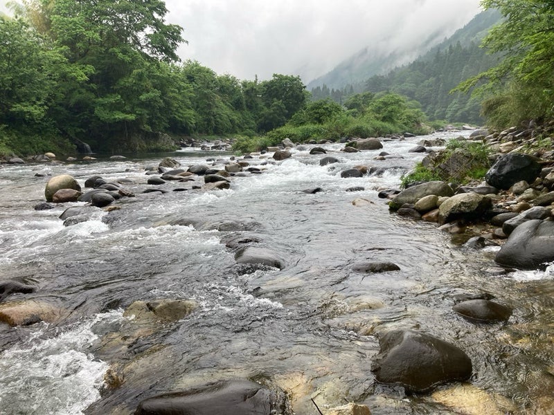 2025/5/24(土)　増水の吉田川の様子