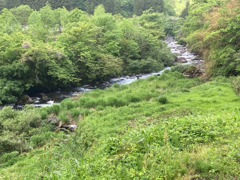 寒水川の上流部