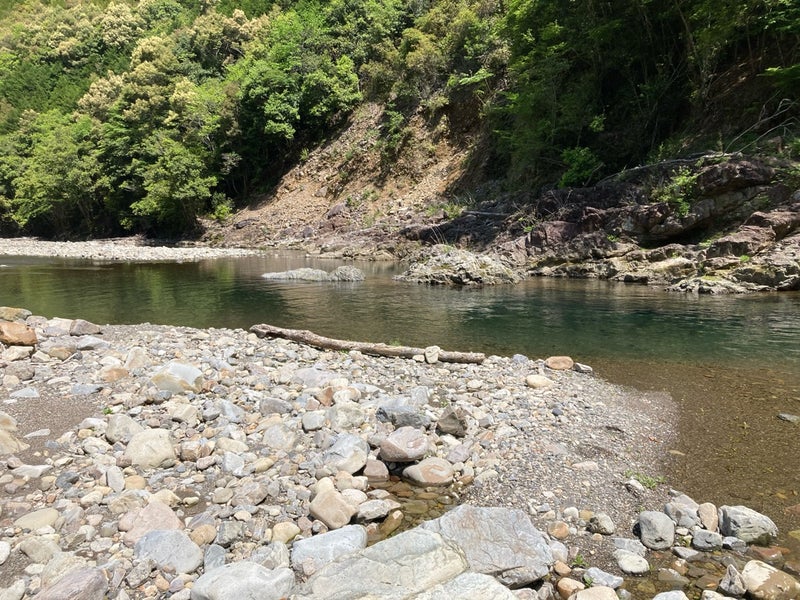 十津川村の渓流（下流）