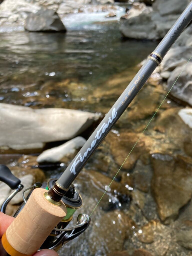 メジャークラフト　ファインテーのグラスモデルのバット部