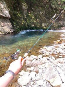 メジャークラフト　ファイルテール542ULを持つSHひろあき