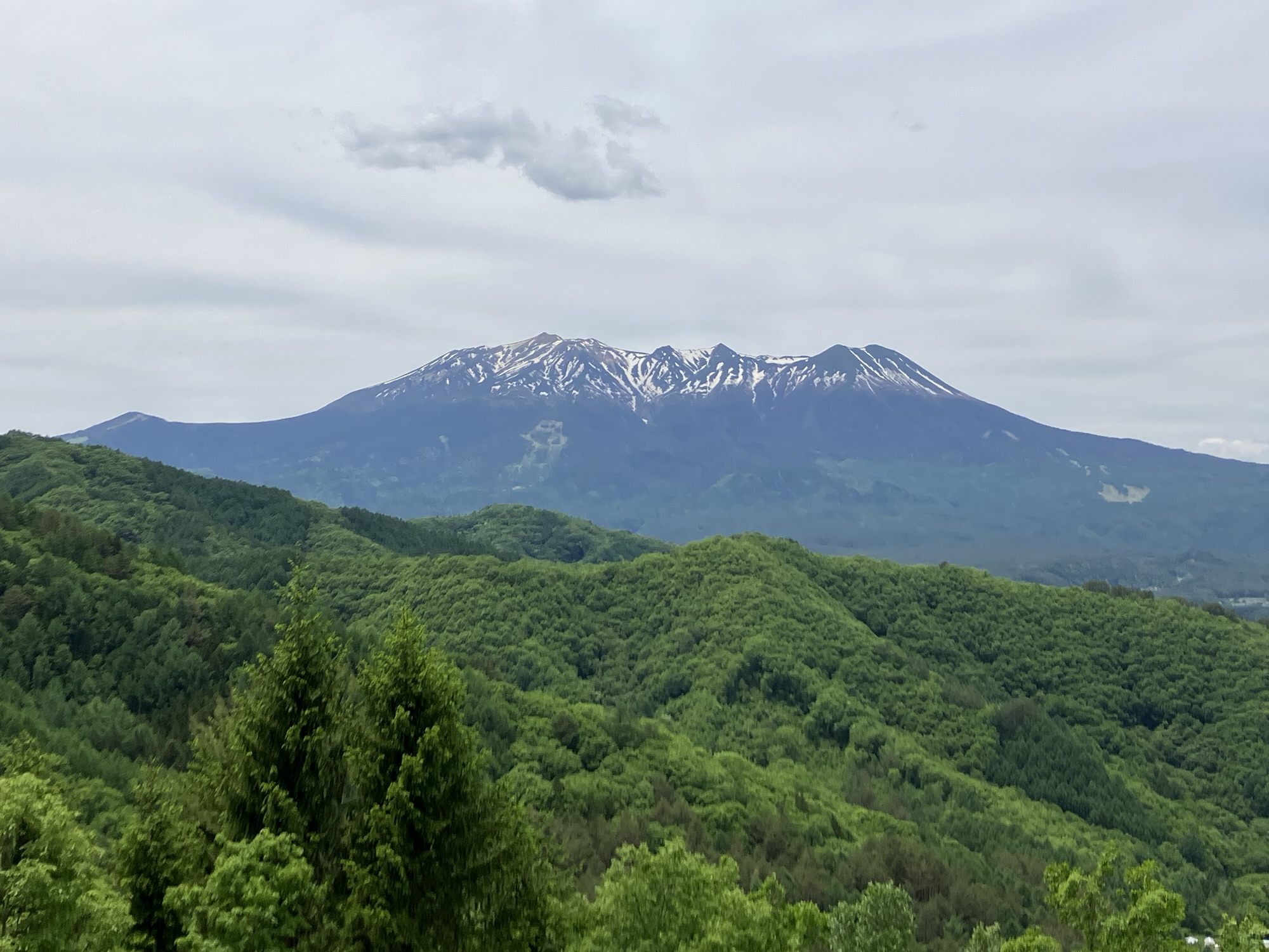 5月末の御嶽山